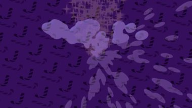 Benzersiz video giriş tasarımı projeleri için detaylı yüzey kalıbı film animasyon stili grafik girişi