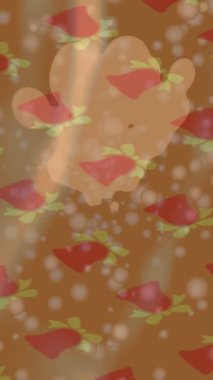 Organik desenli yüzey giriş stili video film sanatı ile soyut arkaplan tasarımı