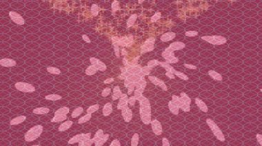 Dijital doku yüzey tasarım biçimi ile modern video animasyonu için gelişmiş hareket grafikleri