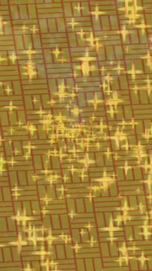 Modern medya üretimi için fütüristik dijital soyut doku sinematik tarz hareketli grafik ögesi