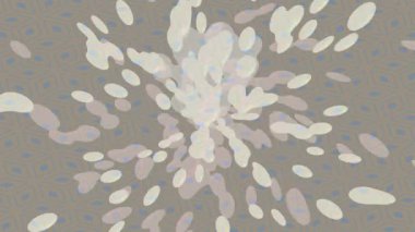 Benzersiz dijital animasyon tarzı grafikleri olan yaratıcı ortam tasarımı için yenilikçi hareket dokusu