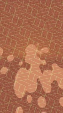 Organik desenli yüzey giriş stili video film sanatı ile soyut arkaplan tasarımı