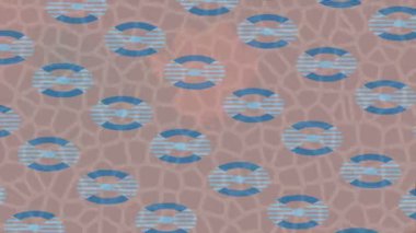 Benzersiz hareket grafikleri tasarım sanatına sahip yaratıcı film üretimi için özet bir arkaplan