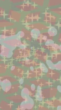 Organik desenli yüzey giriş stili video film sanatı ile soyut arkaplan tasarımı