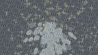 Profesyonel video projeleri sanat tarzı için organik hareketli arkaplan tasarımı