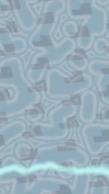 Dijital doku yüzey tasarım biçimi ile modern video animasyonu için gelişmiş hareket grafikleri