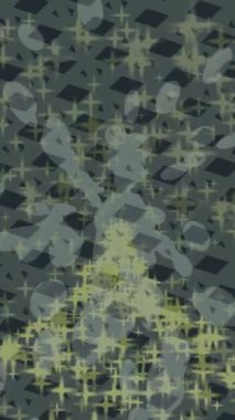 Benzersiz dijital animasyon tarzı grafikleri olan yaratıcı ortam tasarımı için yenilikçi hareket dokusu