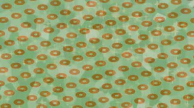 Organik desenli yüzey giriş stili video film sanatı ile soyut arkaplan tasarımı