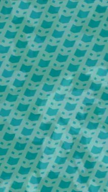 Soyut hareket desenli fütüristik video üretimi için dinamik dijital arkaplan