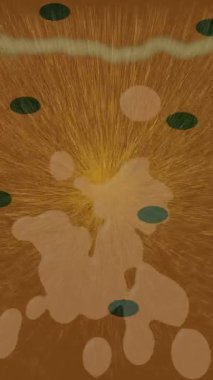 Organik desenli yüzey giriş stili video film sanatı ile soyut arkaplan tasarımı