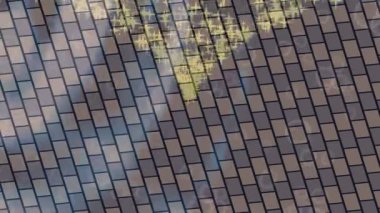 Modern medya üretimi için fütüristik dijital soyut doku sinematik tarz hareketli grafik ögesi