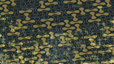 Lüks hareket projeleri için soyut tasarım stili animasyonu olan üst düzey dijital doku