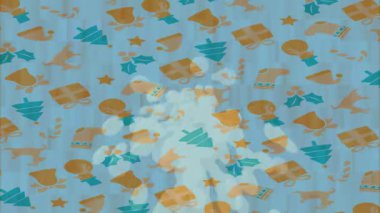 Profesyonel video projeleri sanat tarzı için organik hareketli arkaplan tasarımı