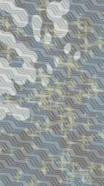 Organik desenli yüzey giriş stili video film sanatı ile soyut arkaplan tasarımı