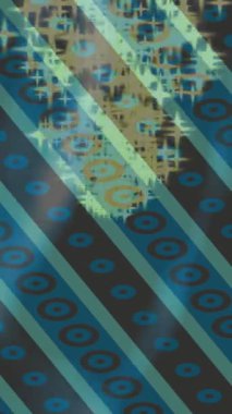 Lüks hareket projeleri için soyut tasarım stili animasyonu olan üst düzey dijital doku