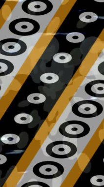 Benzersiz video giriş tasarımı projeleri için detaylı yüzey kalıbı film animasyon stili grafik girişi