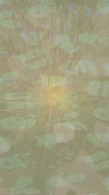 Lüks hareket projeleri için soyut tasarım stili animasyonu olan üst düzey dijital doku