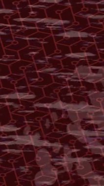 Modern medya üretimi için fütüristik dijital soyut doku sinematik tarz hareketli grafik ögesi