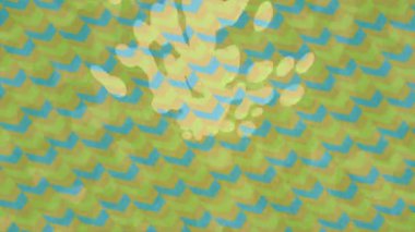 Dijital doku yüzey tasarım biçimi ile modern video animasyonu için gelişmiş hareket grafikleri