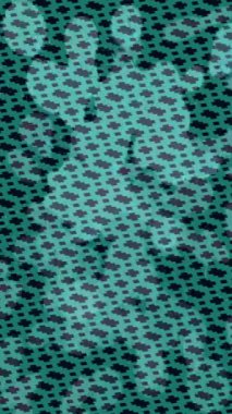 Benzersiz dijital animasyon tarzı grafikleri olan yaratıcı ortam tasarımı için yenilikçi hareket dokusu