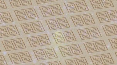 Lüks hareket projeleri için soyut tasarım stili animasyonu olan üst düzey dijital doku