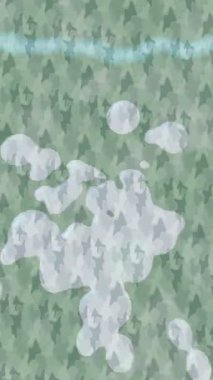 Dijital doku yüzey tasarım biçimi ile modern video animasyonu için gelişmiş hareket grafikleri