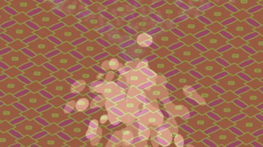 Dijital doku yüzey tasarım biçimi ile modern video animasyonu için gelişmiş hareket grafikleri