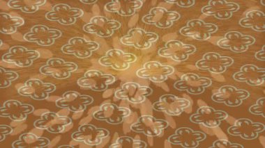 Organik desenli yüzey giriş stili video film sanatı ile soyut arkaplan tasarımı