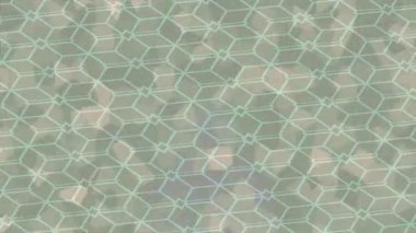 Soyut hareket desenli fütüristik video üretimi için dinamik dijital arkaplan