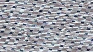 Soyut hareket desenli fütüristik video üretimi için dinamik dijital arkaplan