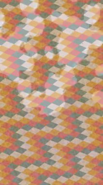 Estetik doku arkaplan tasarımı renkli hareket grafikleri ile moda film giriş profosyoneli