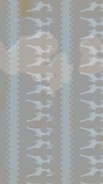 Benzersiz video giriş tasarımı projeleri için detaylı yüzey kalıbı film animasyon stili grafik girişi