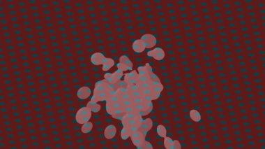 Benzersiz dijital animasyon tarzı grafikleri olan yaratıcı ortam tasarımı için yenilikçi hareket dokusu