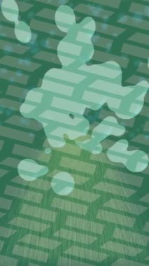 Lüks hareket projeleri için soyut tasarım stili animasyonu olan üst düzey dijital doku