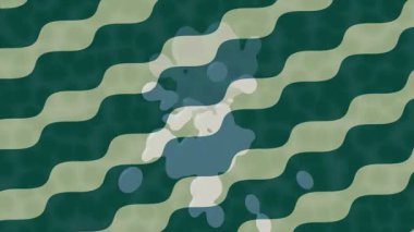 Soyut hareket desenli fütüristik video üretimi için dinamik dijital arkaplan