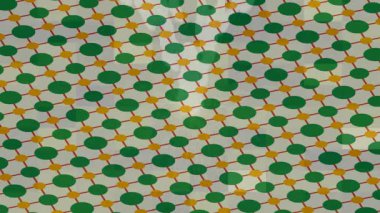 Dijital doku yüzey tasarım biçimi ile modern video animasyonu için gelişmiş hareket grafikleri