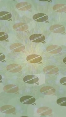 Benzersiz hareket grafikleri tasarım sanatına sahip yaratıcı film üretimi için özet bir arkaplan