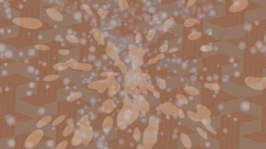 Benzersiz hareket dokusu tasarım sanatı ile profesyonel video düzenleme için modern soyut grafikler