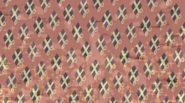 Organik desenli yüzey giriş stili video film sanatı ile soyut arkaplan tasarımı