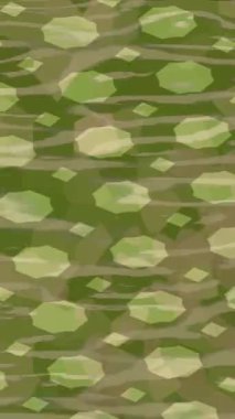 Soyut hareket desenli fütüristik video üretimi için dinamik dijital arkaplan