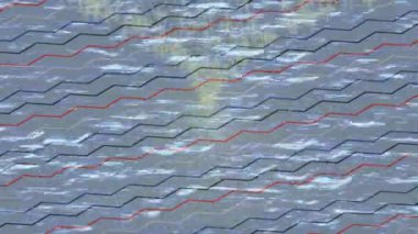 Estetik doku arkaplan tasarımı renkli hareket grafikleri ile moda film giriş profosyoneli