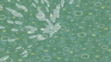 Organik desenli yüzey giriş stili video film sanatı ile soyut arkaplan tasarımı