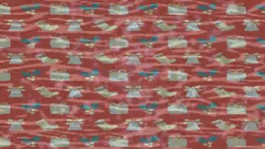 Dijital doku yüzey tasarım biçimi ile modern video animasyonu için gelişmiş hareket grafikleri