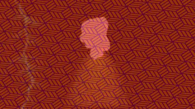 Soyut hareket desenli fütüristik video üretimi için dinamik dijital arkaplan