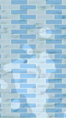 Soyut hareket desenli fütüristik video üretimi için dinamik dijital arkaplan