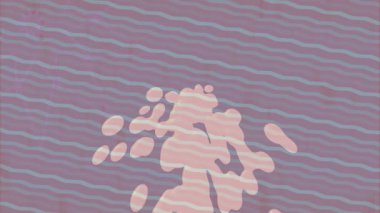 Benzersiz video giriş tasarımı projeleri için detaylı yüzey kalıbı film animasyon stili grafik girişi