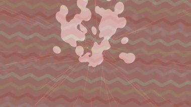 Yaratıcı video düzenleme film tasarımı için benzersiz hareket grafikleri biçimi giriş hareketi video pro