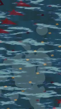 Profesyonel video projeleri sanat tarzı için organik hareketli arkaplan tasarımı