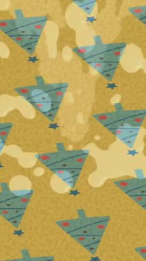 Benzersiz hareket grafikleri tasarım sanatına sahip yaratıcı film üretimi için özet bir arkaplan