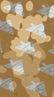 Estetik doku arkaplan tasarımı renkli hareket grafikleri ile moda film giriş profosyoneli